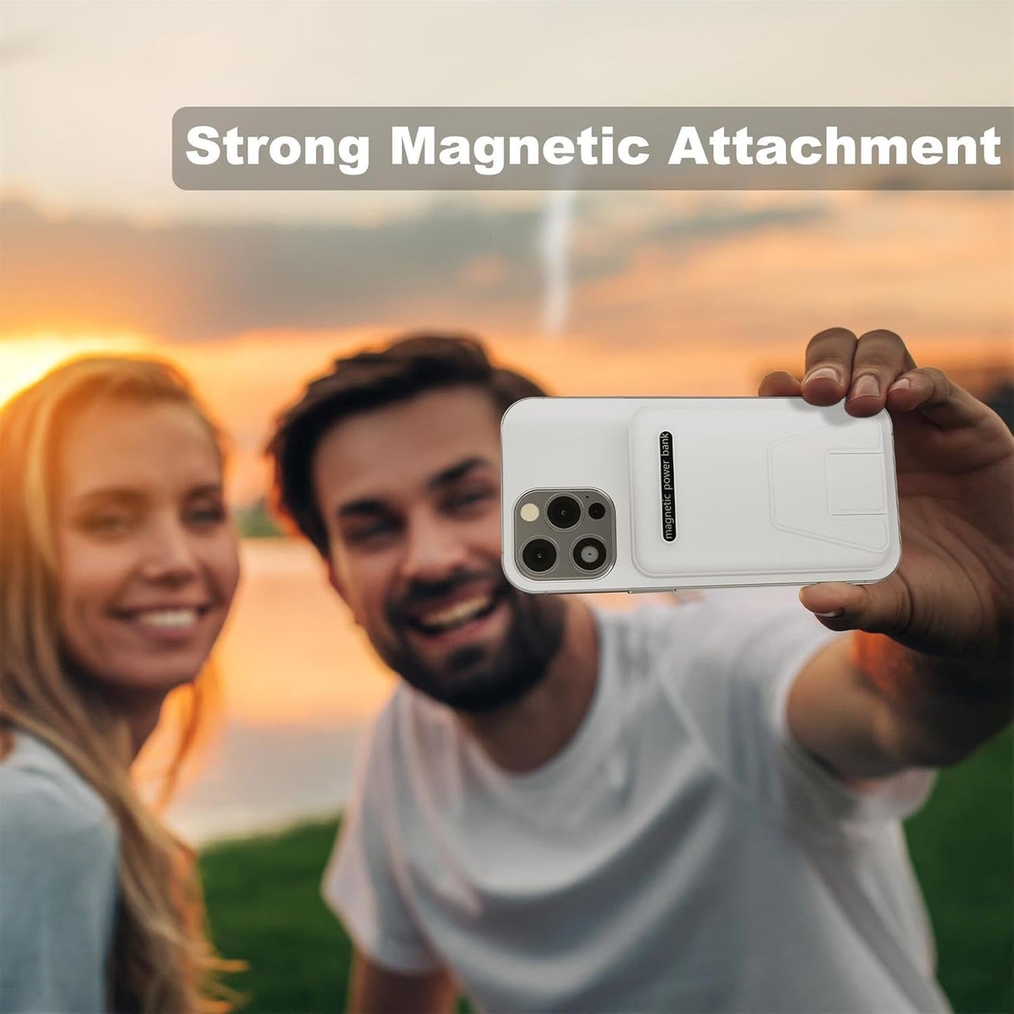 Magnetic Wireless Fast Charging Power Bank