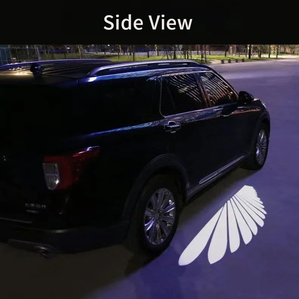 side mirror puddle lights