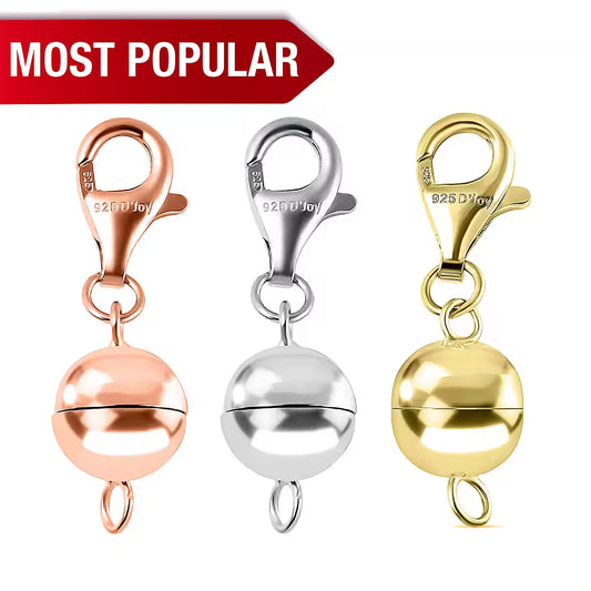 SILVER MAGNETIC CLASP