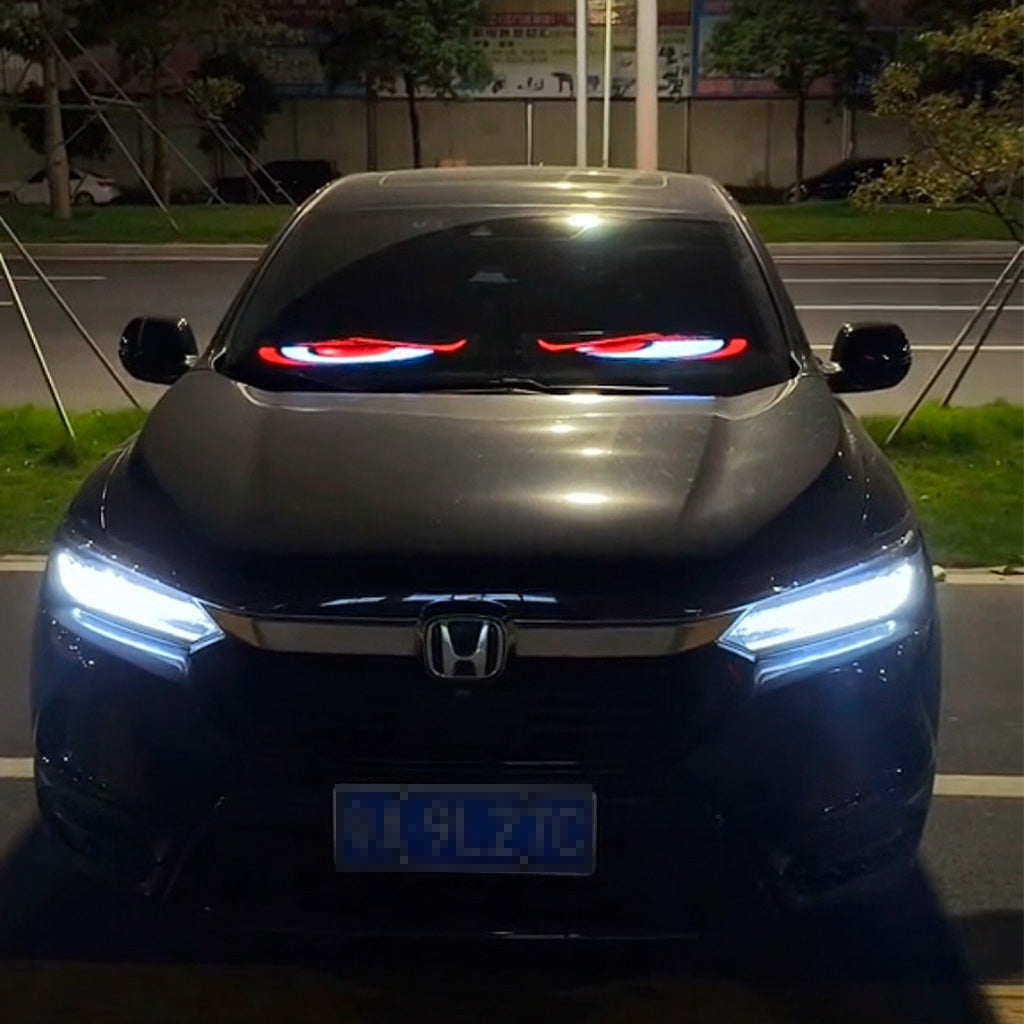 devil_eyes_led_display_car